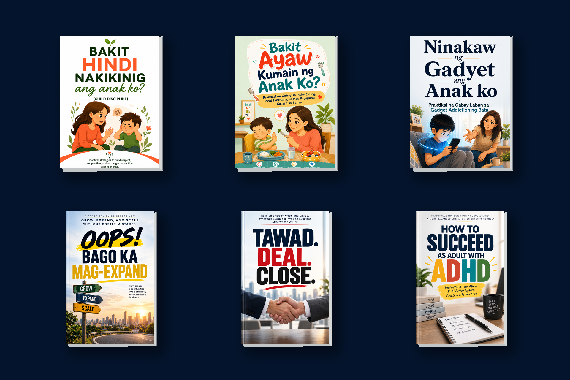 Six more SIKAT BOOKS titles from the BraveMind Publishing programme